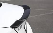 Alerón trasero de fibra de carbono para coche, accesorio de ABS para Benz clase C W204, C180, C200, C300, C300, C63, AMG 2008-2014 2024 - compra barato