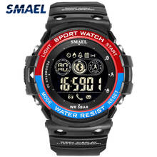 SMAEL-Reloj de pulsera Digital deportivo para hombre, cronógrafo masculino con fecha y semana 2024 - compra barato