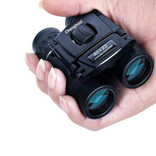 Binoculares de largo alcance, prismáticos con Zoom compacto de 40x22, 2000m, plegable, HD, potente, Mini telescopio, óptica BAK4 FMC, Deportes de caza, para acampar 2024 - compra barato