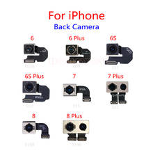 Câmera traseira grande original para iphone, cabo flexível para os modelos 8, 7, 6, 6s plus, 6plus, 7plus, 4.7, 5.5 polegadas 2024 - compre barato