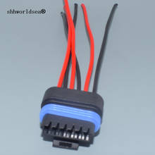 Shhworldsea conector para pedal de acelerador, conector fêmea à prova d'água para automóvel, 6 pinos 1.5mm, conectores 12066317 12162261 2024 - compre barato