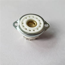 8pcs ceramic tube socket 13 pin B5092 tube socket GZC13-F silver foot for QS30-1 SZ-8 YS30-3 Fluorescent tube amplifier 2024 - buy cheap