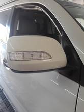 Cubierta de espejo con lámpara de luz LED para coche Toyota Land Cruiser LC200 FJ200 2008-2011, piezas de Exterior, estilismo para coche, 2 uds. 2024 - compra barato