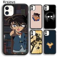 Capa de telefone detectora de anime krdisponível, capinha para iphone estampada se 6s 7 8 plus x xs xr 11 12 pro max samsung galaxy s8 s9 s10 plus 2024 - compre barato