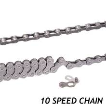 MTB Mountain Bike Road Bicycle 10 Speed Chain High Quality Durable Silver Gray Chain 10s 20s 30s  for Shimano SRAM System 2024 - buy cheap