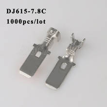 DJ615-7.8C 1000PCS plug terminal Male female wire connector Plugs socket Fuse box Wire harness Soft Jacket car terminal plug 2024 - buy cheap