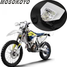 White Motocross Dirt Bike Headlight MX Enduro Head Lamp for FE TX TE 25 150 250 300 350 450 501 701 2017-2019 2024 - buy cheap