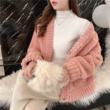 Abrigo de piel sintética elegante para mujer 2019 otoño invierno cálido chaqueta de piel suave bolsillo de felpa Casual Outwear Otoño Invierno Casual 2024 - compra barato