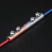 GTL-16 conector de cabo rápido cobre tubular de alumínio fio elétrico bimetálico splice manga lug virola friso terminais bloco 2024 - compre barato