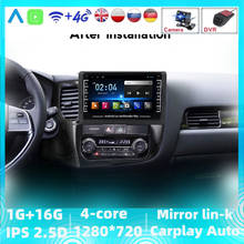Radio con GPS para coche, reproductor Multimedia con Android, 1280X720, HD, para Mitsubishi Outlander 3, GF0W, GG0W, 2012-2018, compatible con ventana flotante 2024 - compra barato