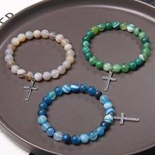 Винтажные женские и мужские браслеты с искусственными камнями, молитвенные украшения для йоги, рейки 2024 - купить недорого