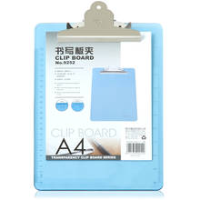 A4 Clip Board With Scale, Portable Writing Board Pad Stationery, Hanging File Document Board Clip Pads Office Writing Mat 2024 - buy cheap