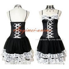 Vestido gótico Lolita Punk a la moda, disfraz de Cosplay a medida [CK1150] 2024 - compra barato