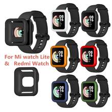 Silica Watch Case Protective Cover Shell For -Xiaomi Mi Watch Lite Redmi Watch D08A 2024 - buy cheap