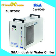 Cw5000 s & a indústria refrigerador de água 5000w para co2 laser cnc gravura máquina corte refrigeração 80w 100 130 tubo do laser 2024 - compre barato