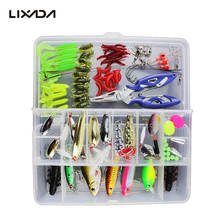 101/132pcs Fishing Lure Set Mixed Minnow/Popper Spinner Grip With Hook Isca Artificial Bait Fish Lure Kit Fishing Tackle Pesca 2024 - buy cheap
