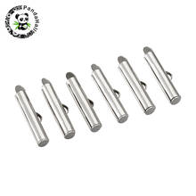 50pcs Iron Slide On End Clasp Tubes Metal Jewelry Findings Slider End Caps,10/16/20/25/30mm wide ,hole: 1mm;3.2mm inner diameter 2024 - buy cheap