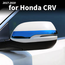 For Honda Crv CR-V 2017 2018 2020 Rearview Mirror Decorative Strips Mirror Decorative Sequins CRV Mirror Anti-collision Strips M 2024 - buy cheap