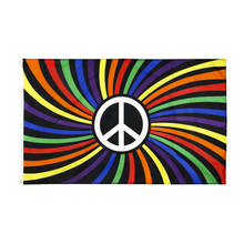 Yehoy 90x150cm LGBTQIA gay pride rainbow Peace Flag 2024 - buy cheap