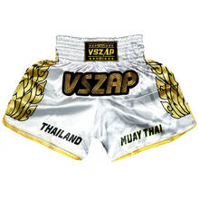 VSZAP Men Muay Thai Grappling Boxing Shorts Teenagers Kickboxing Fighting MMA Trunks Sanda Grappling Bjj Sports Short Pants 2024 - buy cheap