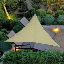 3m Outdoor Waterproof Triangle Canopy Awning Hiking Camping Patio Picnic Tent Shade Sunscreen Garden Sun Shade Shelter Dropship 2024 - buy cheap