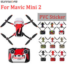 DJI Mini 2 PVC Stickers Waterproof Skin Protective Drone Body Arm Remote Control Protector for DJI Mavic Mini Accessories 2024 - buy cheap