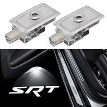 2-4 pcs Led Car Door SRT Logo Light Car Styling For Dodge Magnum Charger Avenger Shadow Ghost Insignia HD Projector Welcome Lamp 2024 - buy cheap