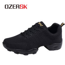 OZERSK 2021 Men Casual Shoes Brand Men Summer Shoes Sneakers Flats Mesh Lace Up Loafers Breathable Walking Shoes Size 39~44 2024 - buy cheap