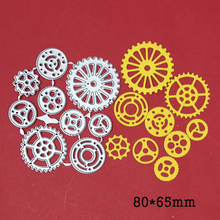 Metal Cutting Dies 9pcs Gears Craft Knife Blade Die Stencils for Scrapbooking Decorative DIY Photo Album Card Making Mould Die 2024 - buy cheap