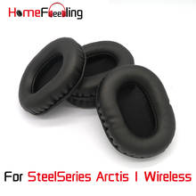 Homefeel-protetor de ouvido sem fio para steelseries arctis 1, almofadas de ouvido, redondo, universal, repalcimento, peças, almofadas 2024 - compre barato