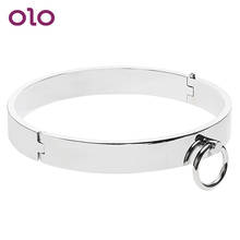 OLO-Collar erótico de acero inoxidable para hombres, Juguetes sexuales para parejas, fetiche, ataduras de esclavo 2024 - compra barato