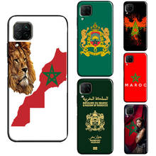 Maroc marrocos caso bandeira para huawei p30 p20 p40 lite p inteligente y6 y7 2019 nova 5t honra 20 pro 10i 8a 8x 9x 2024 - compre barato