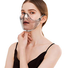 Máscara facial reutilizável antiembaçante, de plástico, respirável, durável, antissaliva, para animais de estimação 2024 - compre barato