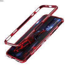 Luxury Ultra Thin aluminum Bumper Case for ZTE Nubia Red Magic 5S Red Magic5S Case 6.65-inches + 2 Film (1 Front +1 Rear) 2024 - buy cheap