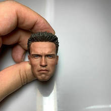 1/6 Scale Arnold Schwarzenegger Head Sculpt Carving Model For 12'' Male Soldier HT Phicens Action Figure Body Dolls 2024 - buy cheap