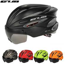 Gub-capacete de segurança para ciclismo, para bicicleta, montanha, estrada, com visor, óculos, ultraleve, ajustável, k80 plus 2024 - compre barato