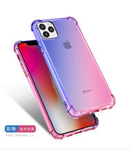 Shockproof edge soft TPU Phone case For huawei P20 lite 2019 P30 pro note 3 4 5 mate 20 30 20X Airbag Rainbow Gradient Case 2024 - buy cheap