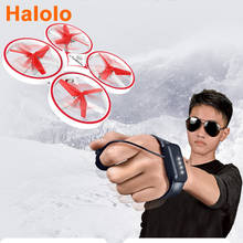 Wholesale link ZF04 RC Mini Quadcopter Induction Drone Smart Watch Remote Sensing Gesture Aircraft UFO Hand Control Drone 2024 - buy cheap