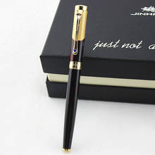Высококачественные металлические перьевые ручки Iraurita 0,5 мм, роскошные черные и золотые ручки Jinhao 9009, школьная Ручка с чернилами для письма, канцелярские принадлежности, подарки 2024 - купить недорого
