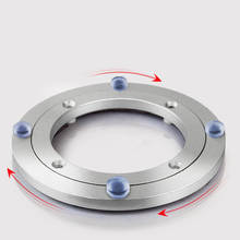 Placa giratoria de rodamiento giratorio para mesa redonda de mármol, silenciador de aleación de aluminio de alta calidad para mesa redonda de mármol de vidrio 2024 - compra barato