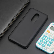 Capa de silicone ammyki para celular, capa preta, macia, de alta qualidade, elegante, preta, 5.5 'para vodafone smart n9 2024 - compre barato
