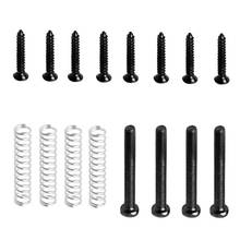 Humbucker Pickup Screws Springs Kit Ring Surround Mounting Guitar Parts Black Guitar Part Accessories 2024 - buy cheap