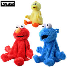 45cm 3 styles Sasame Street Plush Backpack Elmo Big Bird Cookie Monster Plush Cartoon Toys Great Gifts For Kids Baby Children 2024 - buy cheap