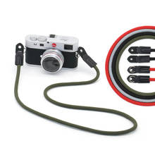 Плечевой ремень для камеры SLR ремешок для цифровой камеры, веревка для шеи, подвесная плетеная универсальная веревка для путешествий и альпинизма аксессуар для камеры 2024 - купить недорого