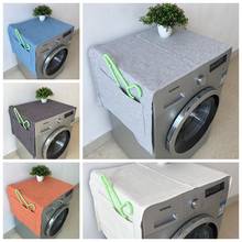 Cotton Washing Machine Dust Cover Roller Case Single Door Refrigerator Cover With Storage Bag Automatic Roller Washer Dust Cover 2024 - buy cheap