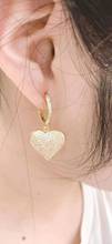 5Pairs,NEW fashion Gold Party CZ Heart Dangling Earring Top Quality Micro Pave Zirconia Drop Earrings Women Jewelry 2024 - buy cheap
