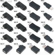 Cltgxdd 20models Micro Mini USB or USB 2.0 Male to Female Printer USB Plug Jack Power Connector Micro USB To Mini USB Connector 2024 - buy cheap