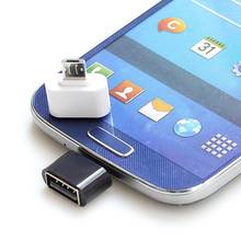 OTG адаптер mi cro USB к USB 2,0 конвертер OTG кабель для samsung Xiao mi Android телефонов планшетных ПК флэш-Мышь Клавиатура OTG 2024 - купить недорого