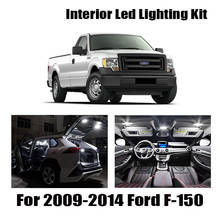 13x Canbus Error Free LED Interior Light Kit Package for 2009-2014 Ford F-150 F150 Car Accessories Map Dome Trunk License Light 2024 - buy cheap