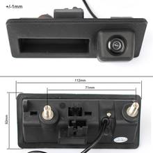 for Audi A4L A4 S4 S5 S3 A6L A6 Q3 Q5 A3 RS6 S6 S7 RS5 A5 A7 Car Rear View reverse Backup Parking Camera Trunk Handle HD 2024 - buy cheap